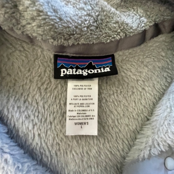 Patagonia Re-Tool Snap Fleece Pullover Gray size Large - Picture 2 of 6